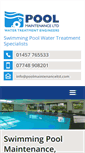 Mobile Screenshot of poolmaintenanceltd.com